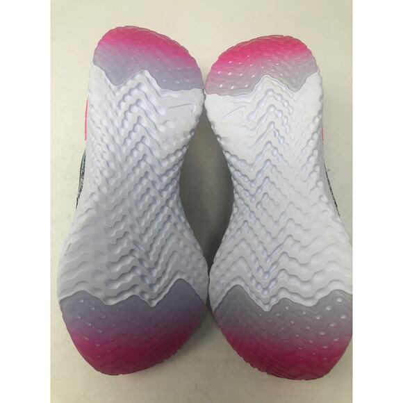 Nike Epic React Flyknit 2 White Black Pink Running Shoes BQ8927 103 Womens 5.5 - Picture 10 of 10